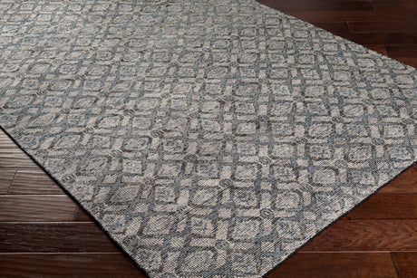 Surya Malaga Mag-2302 Ink, Denim, Khaki, Tan Rugs.