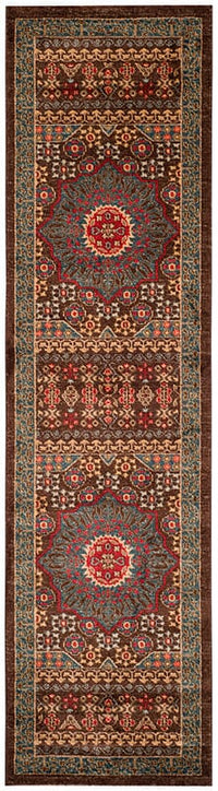 Safavieh Mahal Mah620C Navy / Red Area Rug