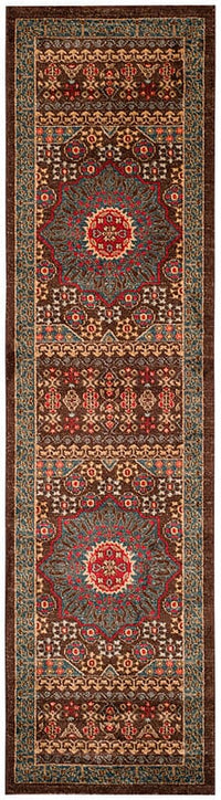 Safavieh Mahal Mah620C Navy / Red Area Rug