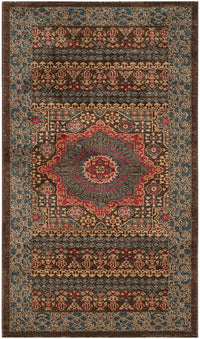 Safavieh Mahal Mah620C Navy / Red Area Rug