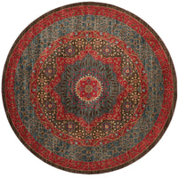 Safavieh Mahal Mah620C Navy / Red Area Rug