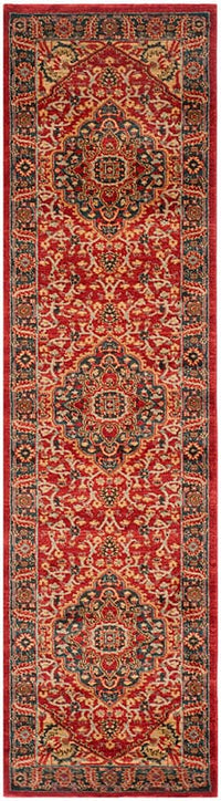 Safavieh Mahal Mah621C Navy / Red Area Rug