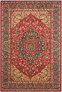 Safavieh Mahal Mah621C Navy / Red Rugs.