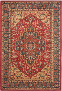 Safavieh Mahal Mah621C Navy / Red Area Rug