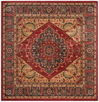 Safavieh Mahal Mah621C Navy / Red Area Rug