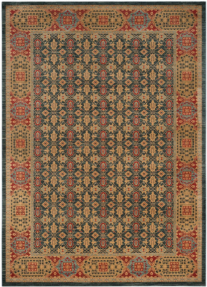 Safavieh Mahal Mah623K Light Blue / Red Area Rug