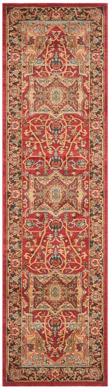 Safavieh Mahal Mah625B Natural / Navy Rugs.