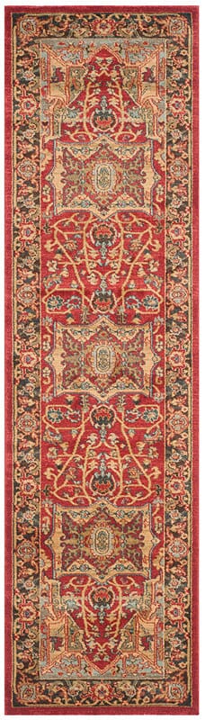 Safavieh Mahal Mah625B Natural / Navy Rugs.