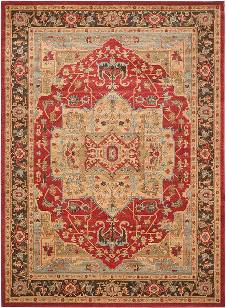 Safavieh Mahal Mah625B Natural / Navy Rugs.