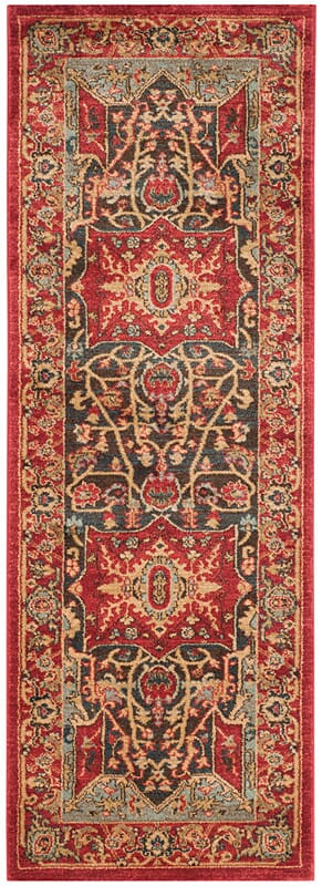 Safavieh Mahal Mah625D Red / Red Area Rug