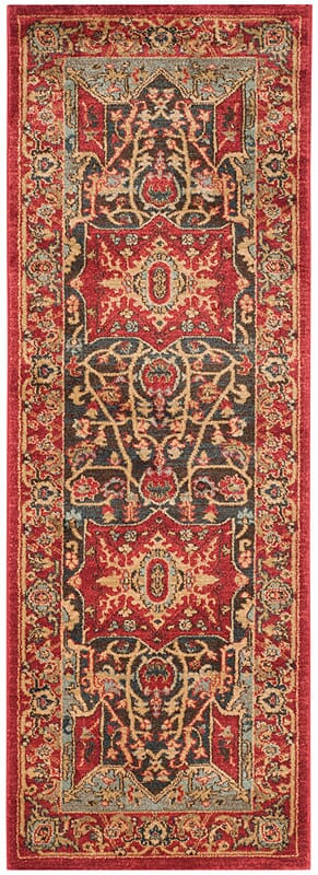 Safavieh Mahal Mah625D Red / Red Area Rug