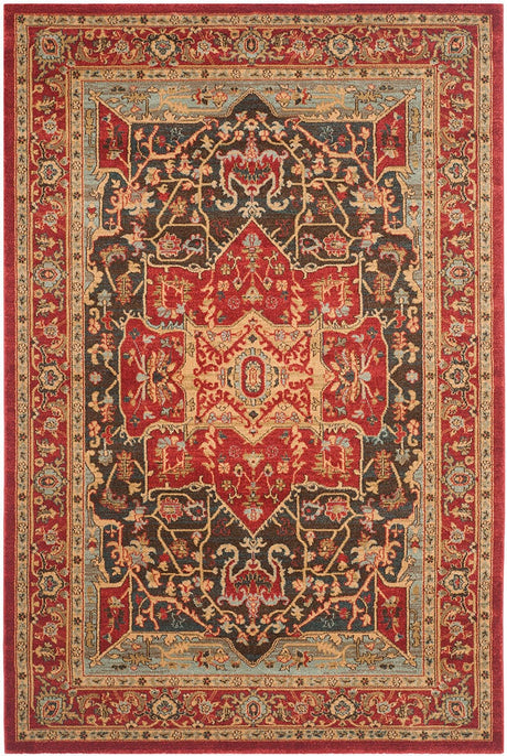 Safavieh Mahal Mah625D Red / Red Area Rug