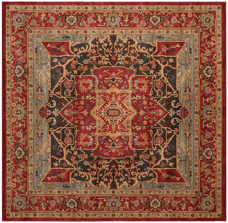 Safavieh Mahal Mah625D Red / Red Area Rug