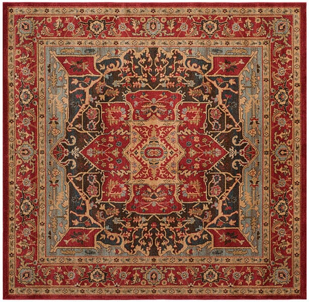 Safavieh Mahal Mah625D Red / Red Rugs.