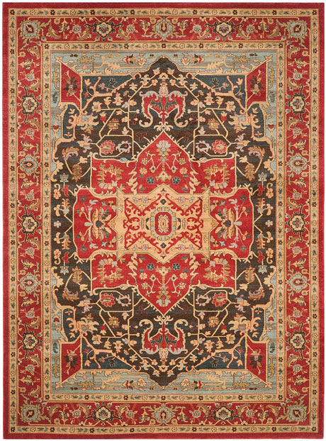 Safavieh Mahal Mah625D Red / Red Area Rug