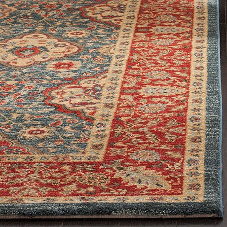 Safavieh Mahal Mah655C Navy / Red Area Rug