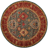 Safavieh Mahal Mah655C Navy/Red Rug.