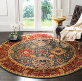 Safavieh Mahal Mah655C Navy/Red Rug.
