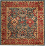 Safavieh Mahal Mah655C Navy/Red Rug.