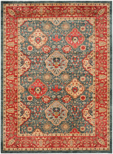Safavieh Mahal Mah655C Navy/Red Rug.
