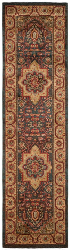 Safavieh Mahal Mah656E Navy / Natural Area Rug