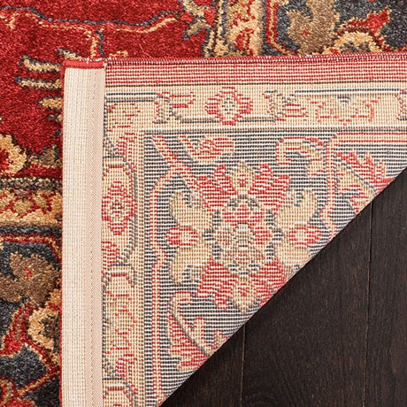 Safavieh Mahal Mah693F Red / Navy Area Rug