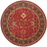 Safavieh Mahal Mah693F Red / Navy Rugs.