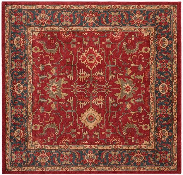 Safavieh Mahal Mah693F Red / Navy Rugs.