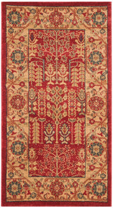 Safavieh Mahal Mah697A Red / Natural Rugs.