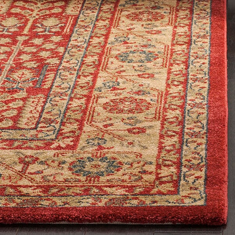 Safavieh Mahal Mah697A Red / Natural Rugs.