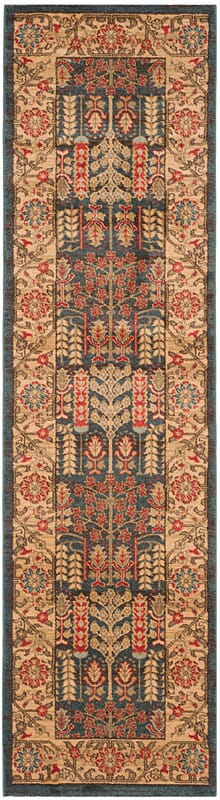 Safavieh Mahal Mah697E Navy / Natural Area Rug