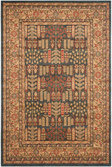 Safavieh Mahal Mah697E Navy / Natural Rugs.