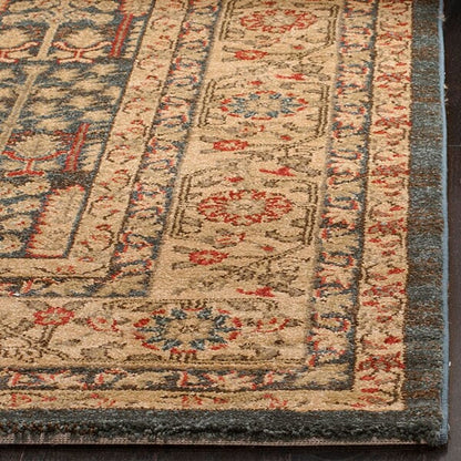 Safavieh Mahal Mah697E Navy / Natural Area Rug