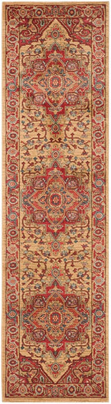 Safavieh Mahal Mah698A Red / Natural Rugs.