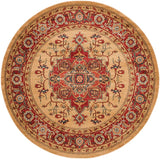 Safavieh Mahal Mah698A Red / Natural Rugs.