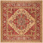 Safavieh Mahal Mah698A Red / Natural Rugs.