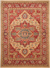 Safavieh Mahal Mah698A Red / Natural Rugs.