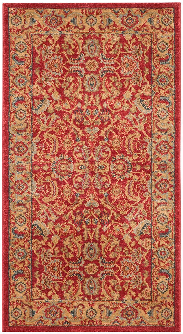 Safavieh Mahal Mah699A Red / Natural Rugs.