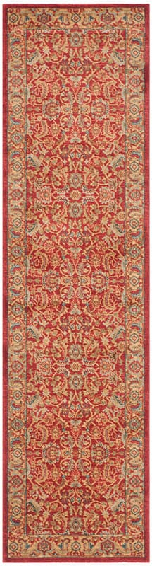 Safavieh Mahal Mah699A Red / Natural Rugs.