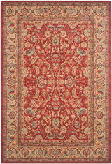 Safavieh Mahal Mah699A Red / Natural Rugs.