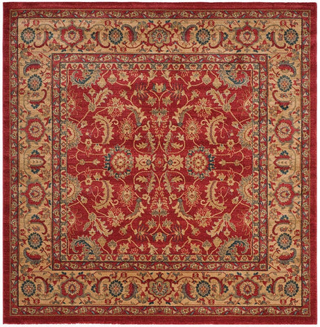 Safavieh Mahal Mah699A Red / Natural Rugs.