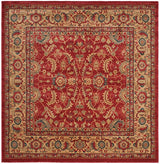 Safavieh Mahal Mah699A Red / Natural Rugs.