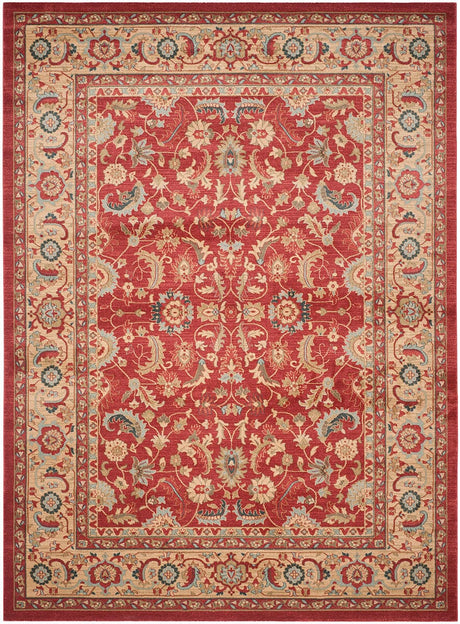 Safavieh Mahal Mah699A Red / Natural Rugs.