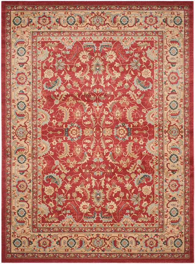 Safavieh Mahal Mah699A Red / Natural Rugs.