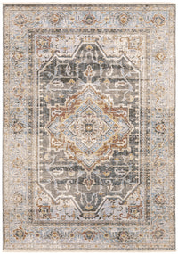 Oriental Weavers Sphinx Maharaja 1803X Charcoal/ Blue Area Rug