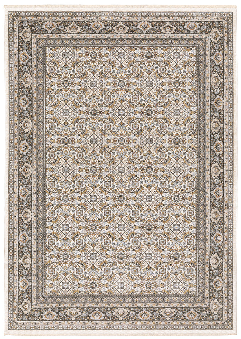 Oriental Weavers Sphinx Maharaja 2061N Ivory/ Charcoal Area Rug