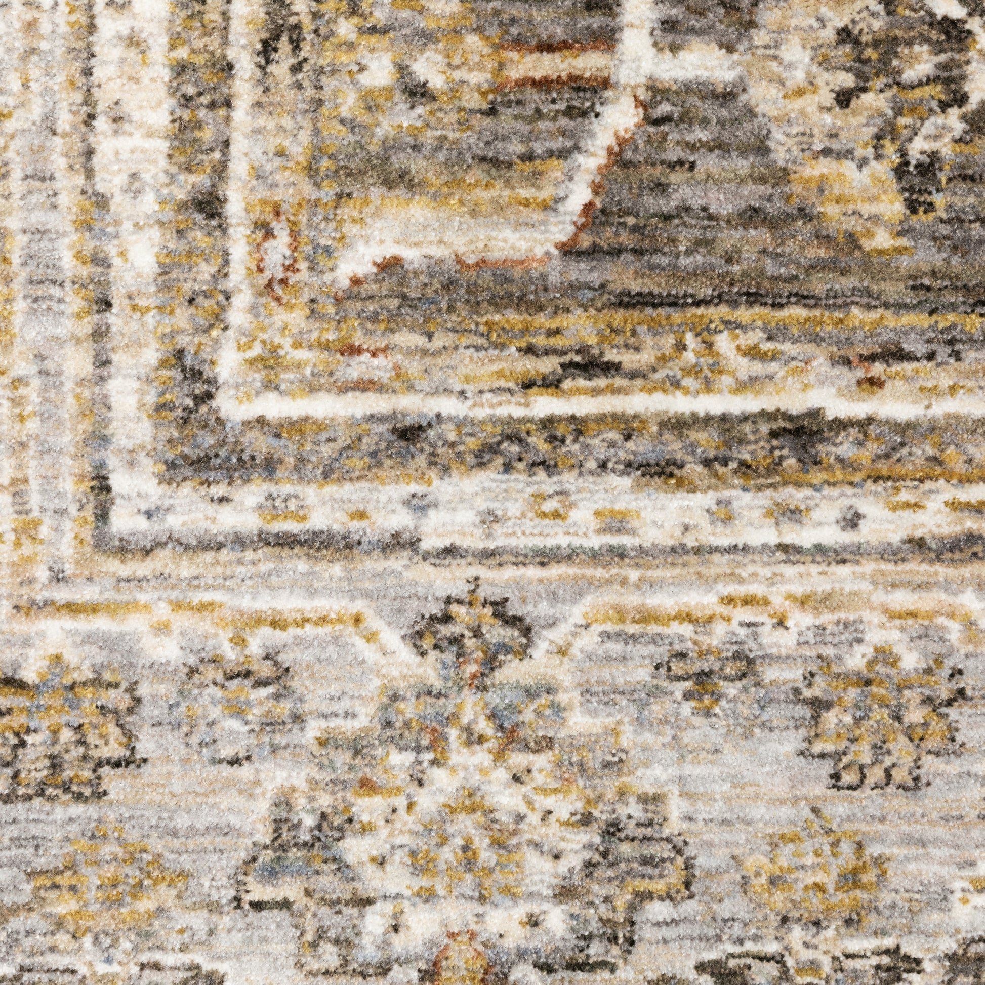 Oriental Weavers Sphinx Maharaja 040M1 Grey/ Gold Area Rug