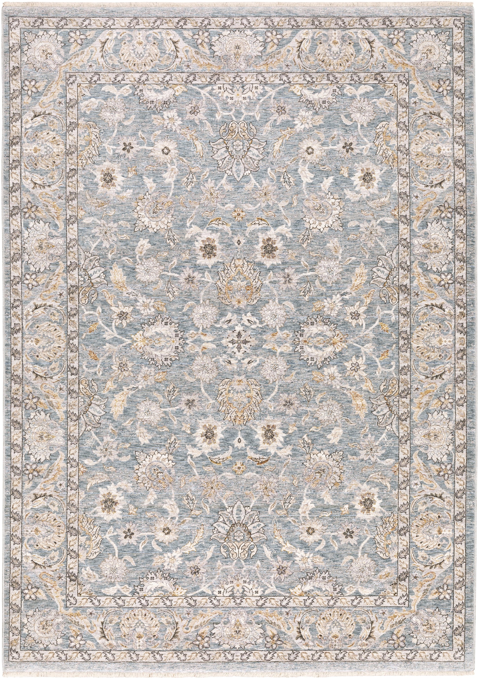 Oriental Weavers Sphinx Maharaja 070E1 Blue/ Ivory Area Rug