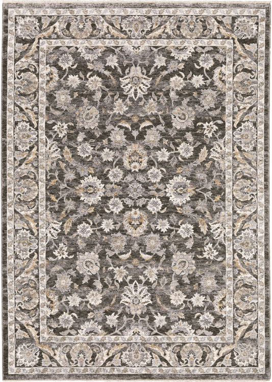 Oriental Weavers Sphinx Maharaja 070N1 Charcoal/ Ivory Area Rug