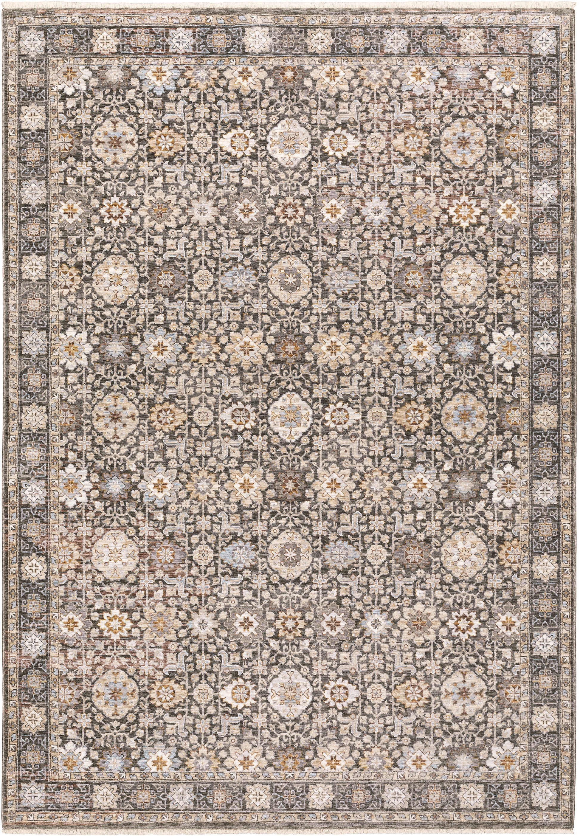 Oriental Weavers Sphinx Maharaja 071N1 Charcoal/ Ivory Area Rug